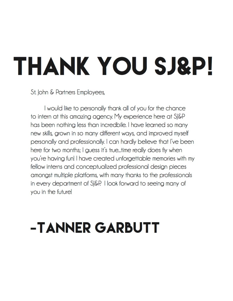 Thank You SJ&P